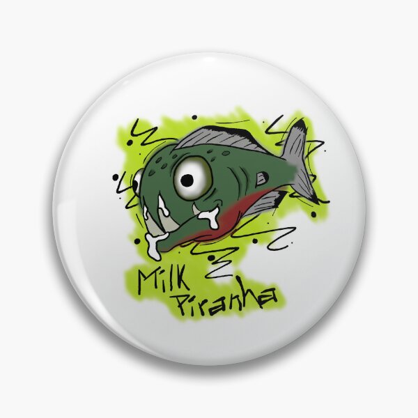 Item preview, Milk Piranha designed and sold by Toki's Workshop.