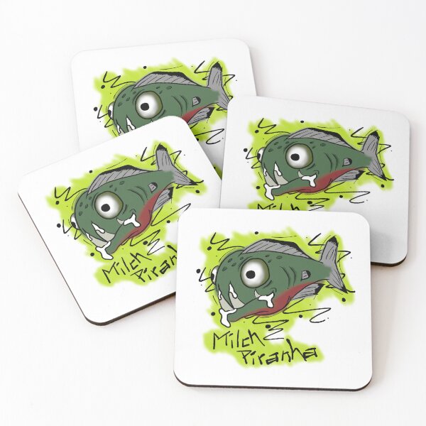 Artikelvorschau, Milch Piranha entworfen und verkauft von Toki's Workshop.