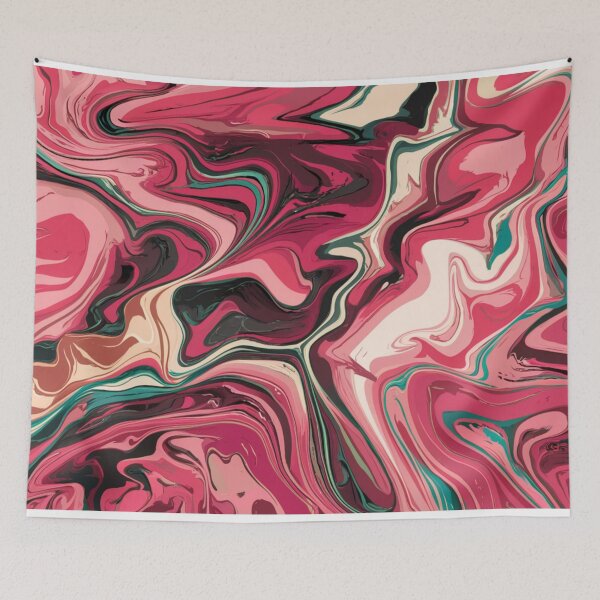 Item preview, Pink Marble Art designed and sold by ChainsArt.