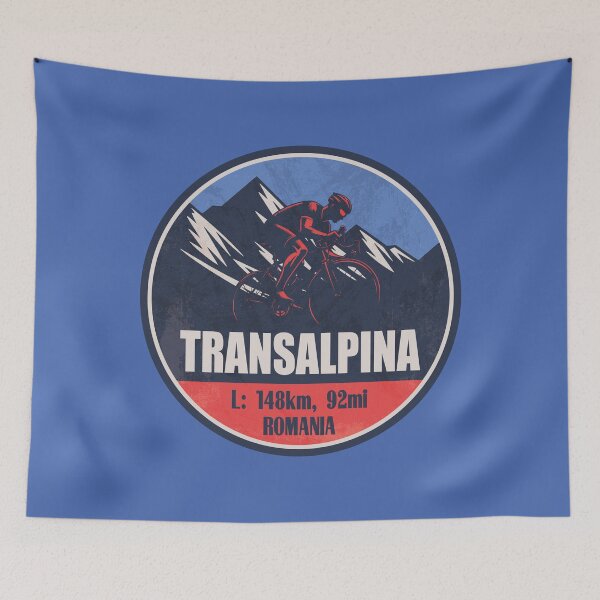 Item preview, Transalpina (DN67C) Romania Cycling Mountain Design designed and sold by CynthiaGraphics.