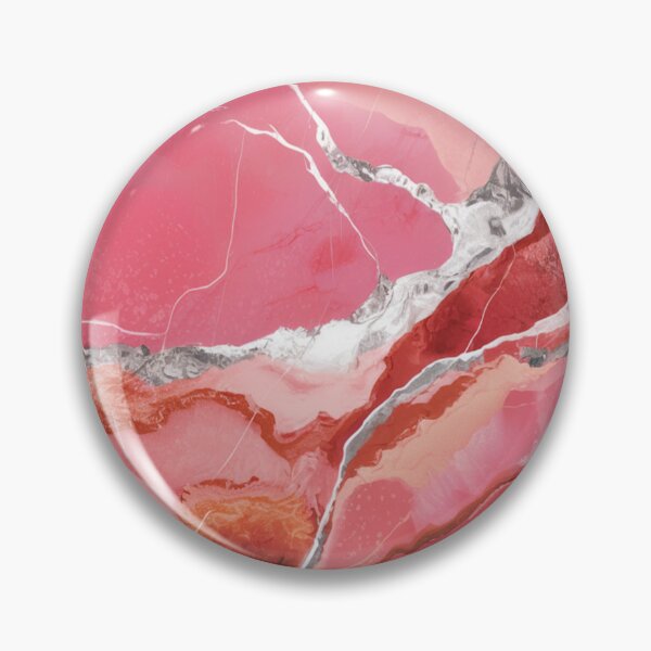 Item preview, Pink and Gold Marble Art designed and sold by ChainsArt.
