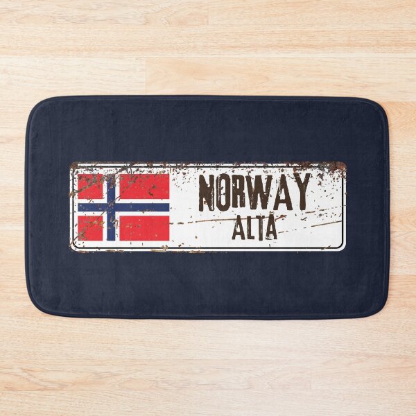 Item preview, Alta Norway Flag – Northern Lights City & Arctic designed and sold by jeshands.