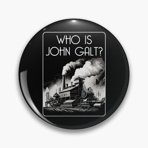 Item preview, Who is John Galt - Atlas Shrugged designed and sold by IfDesignGroup.