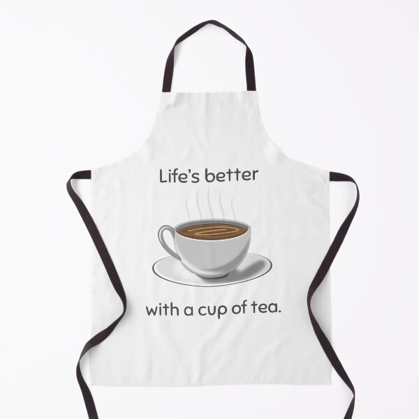 Artikelvorschau, Das Leben ist schöner mit einer Tasse Tee entworfen und verkauft von Kalpa.