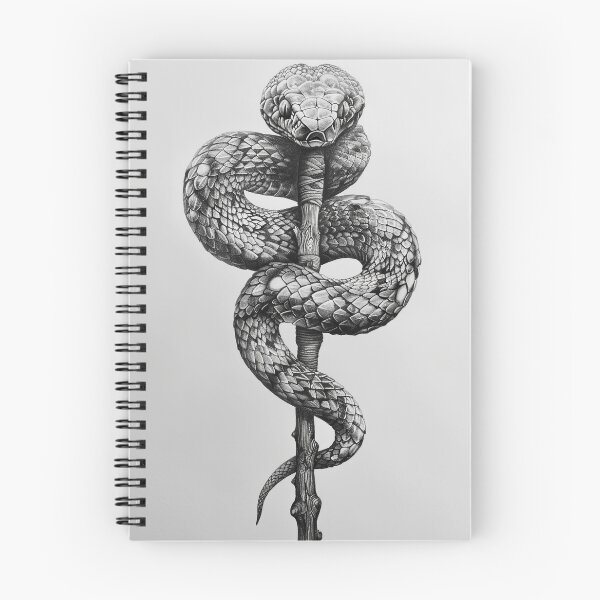 Item preview, Pit Viper Illustration designed and sold by OccultDreams.