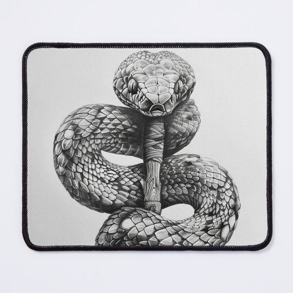 Item preview, Pit Viper Illustration designed and sold by OccultDreams.