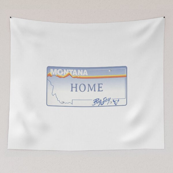 Item preview, Montana State License Plate designed and sold by US States Merch.