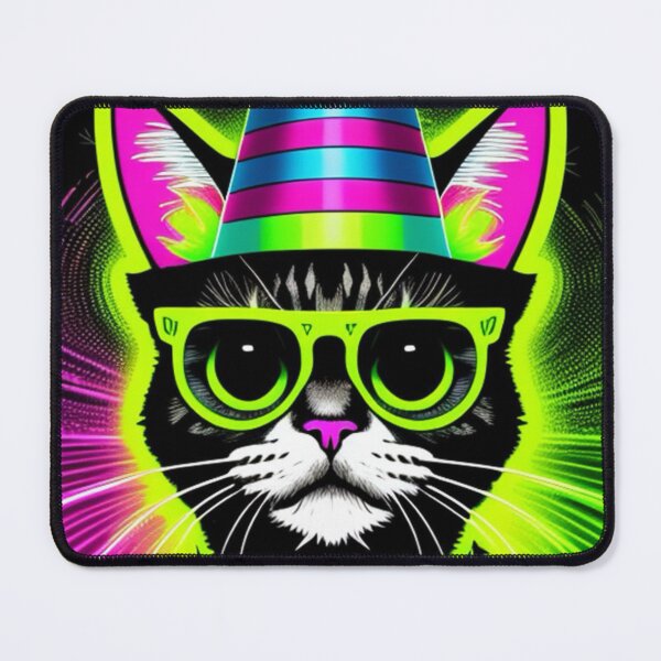 Item preview, Party Hat Cat by Music Genius Art designed and sold by musicgeniusart.