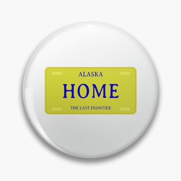 Item preview, Alaska State License Plate designed and sold by US States Merch.