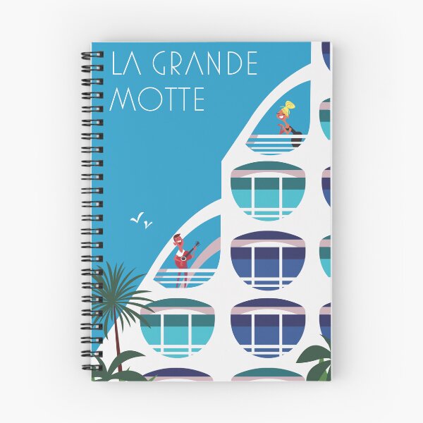 Item preview, La Grande Motte poster designed and sold by GAGodel.