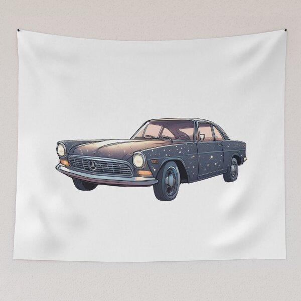 Item preview, Classic cosmic Vintage Car | Retro Automotive Art | Timeless Design designed and sold by Epic--Art.