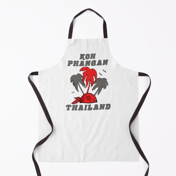 Item preview, Koh Phangan Island Thai Red Gray designed and sold by vibeno1.