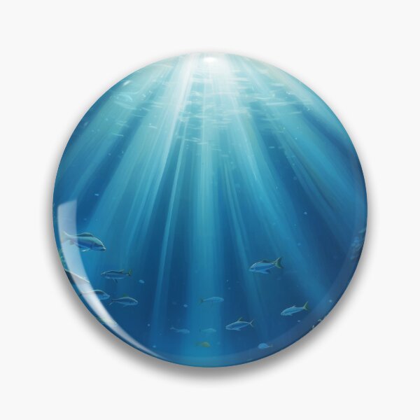 Item preview, Underwater scene with rays of light designed and sold by Andrey-Myagkov.