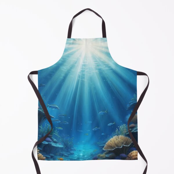 Item preview, Underwater scene with rays of light designed and sold by Andrey-Myagkov.