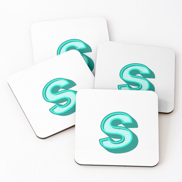 Item preview, 3D Alphabet Letter s - Bold Typography Design - Lowercase Alphabet Artwork designed and sold by uncoXab.