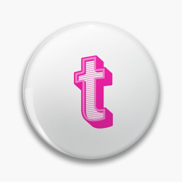 Item preview, 3D Alphabet Letter t - Bold Typography Design - Lowercase Alphabet Artwork designed and sold by uncoXab.