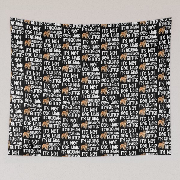 Item preview, Its Not Dog Hair Its Belgian Tervuren Glitter  designed and sold by TheAnimalZ00.