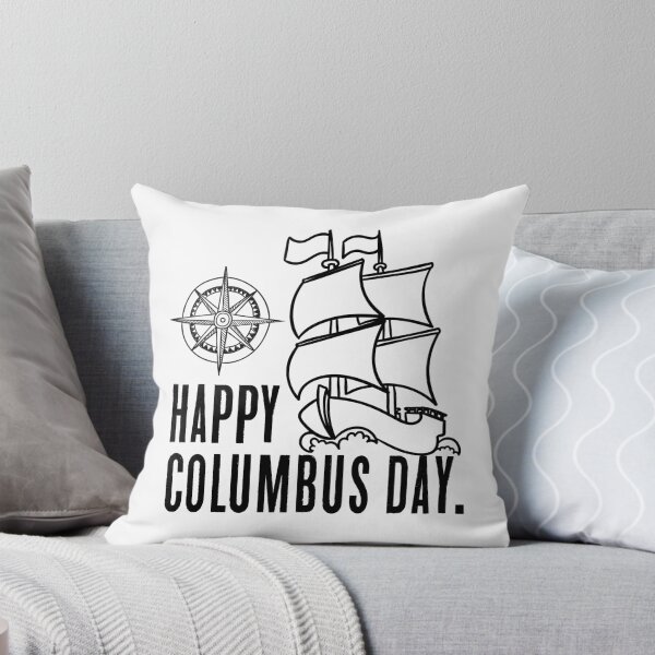 Item preview, HAPPY COLUMBUS DAY celebration holiday american tradition culture followers fun happiness positive gifts designed and sold by Mad Over Store.
