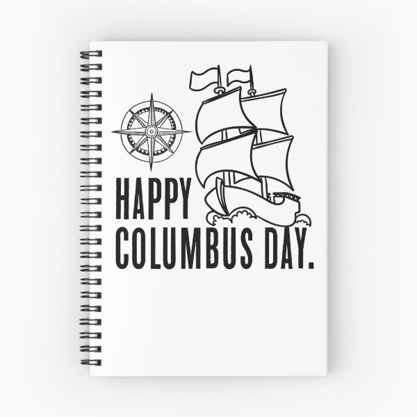 Item preview, HAPPY COLUMBUS DAY celebration holiday american tradition culture followers fun happiness positive gifts designed and sold by Mad Over Store.