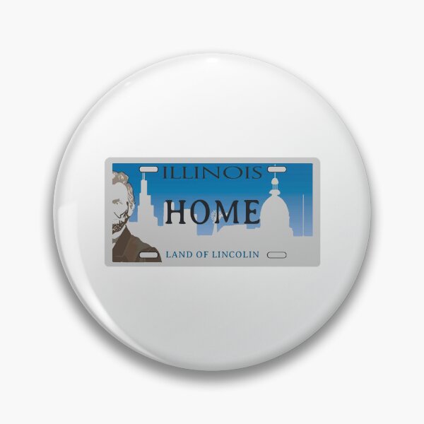 Item preview, Illinois State License Plate designed and sold by US States Merch.