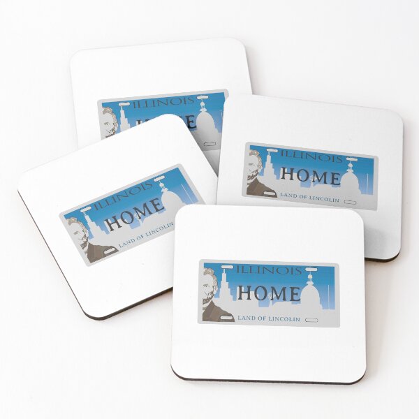Item preview, Illinois State License Plate designed and sold by US States Merch.