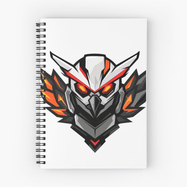 Item preview, cyborg eagle head machine mascot logo and icon designed and sold by asep sarifudin.