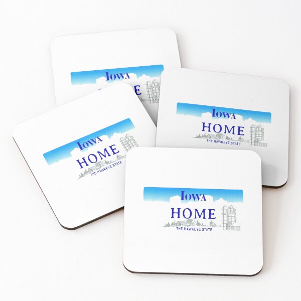 Item preview, Iowa State License Plate designed and sold by US States Merch.