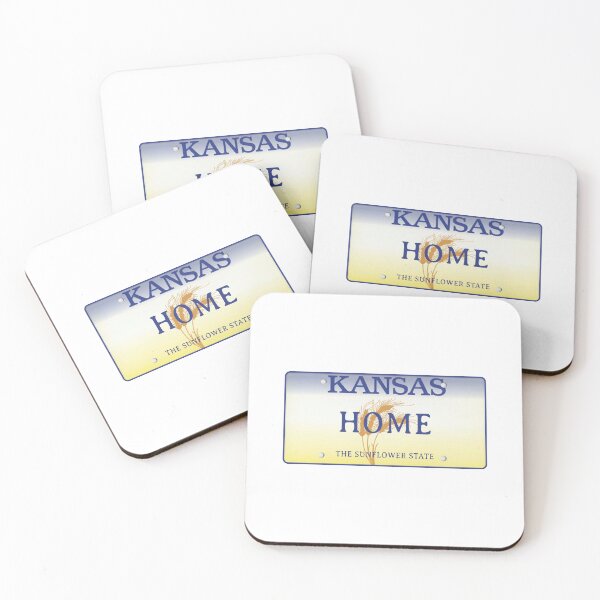 Item preview, Kansas State License Plate designed and sold by US States Merch.