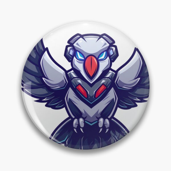 Item preview, cyborg blue eagle robot for mascot esport logo and icon designed and sold by asep sarifudin.