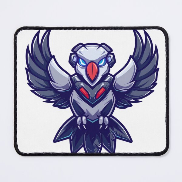 Item preview, cyborg blue eagle robot for mascot esport logo and icon designed and sold by asep sarifudin.