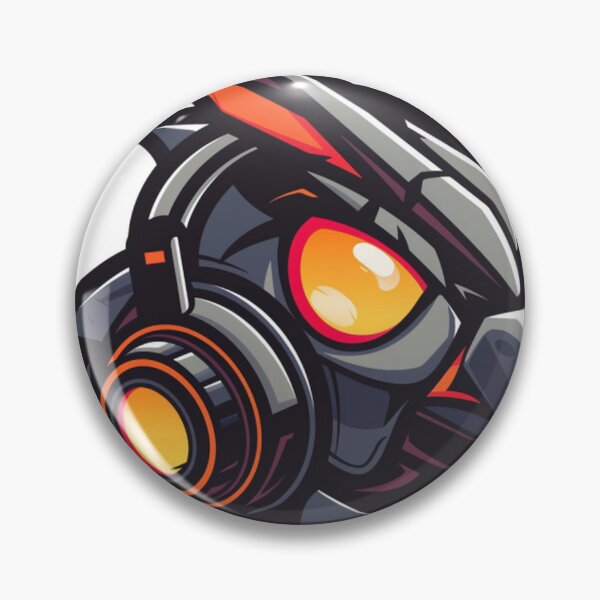 Item preview, cyborg eagle head machine mascot logo and icon designed and sold by asep sarifudin.