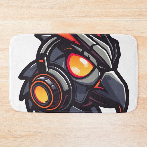 Item preview, cyborg eagle head machine mascot logo and icon designed and sold by asep sarifudin.