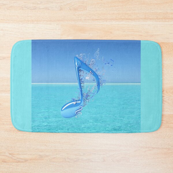 Item preview, One Blue Note Is Music Flowing Like The Ocean designed and sold by BrightrDayMusicArt.