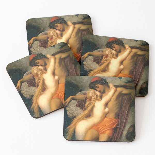 Item preview, The Fisherman and the Syren - Sir Frederic Leighton designed and sold by forgottenbeauty.