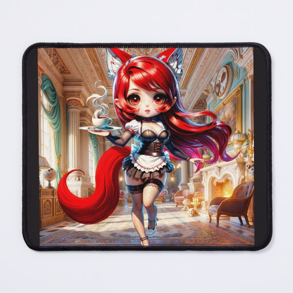 Item preview, Furry Maids Chibi Red Fox Hikari designed and sold by CHIBI_POPZ.
