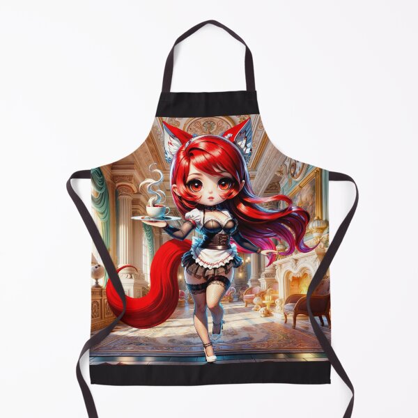 Item preview, Furry Maids Chibi Red Fox Hikari designed and sold by CHIBI_POPZ.