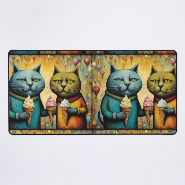 Item preview, The Cats That Got the Ice Creams! designed and sold by Carol Bleasdale.
