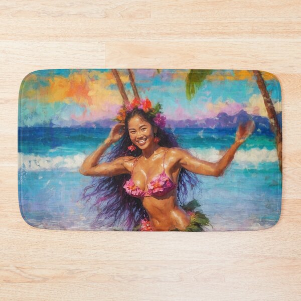 Item preview, Wahine Polynesian Hula Dancer - Pacific Islands Series designed and sold by AUTHENTIC AMERICANA ARTS.