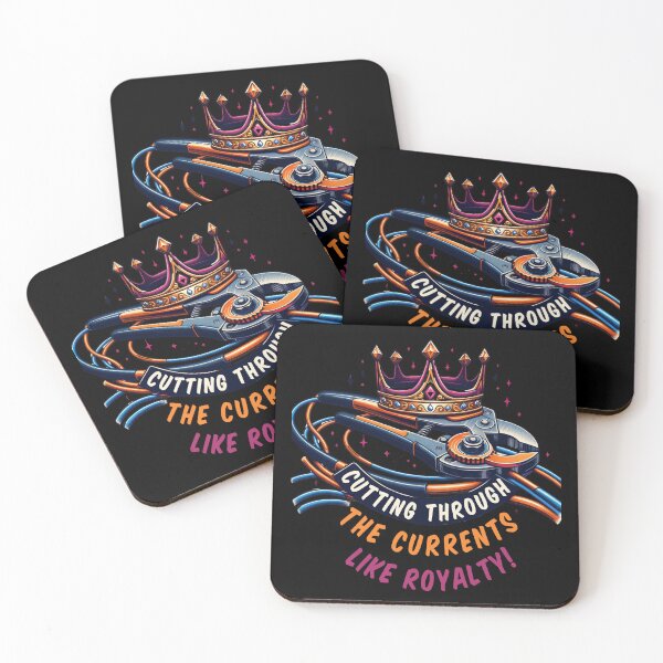 Item preview, Electrician - Cutting Through The Currents Like Royalty! designed and sold by Marcin Kulka.