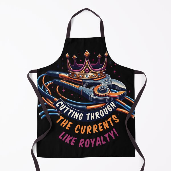 Item preview, Electrician - Cutting Through The Currents Like Royalty! designed and sold by Marcin Kulka.