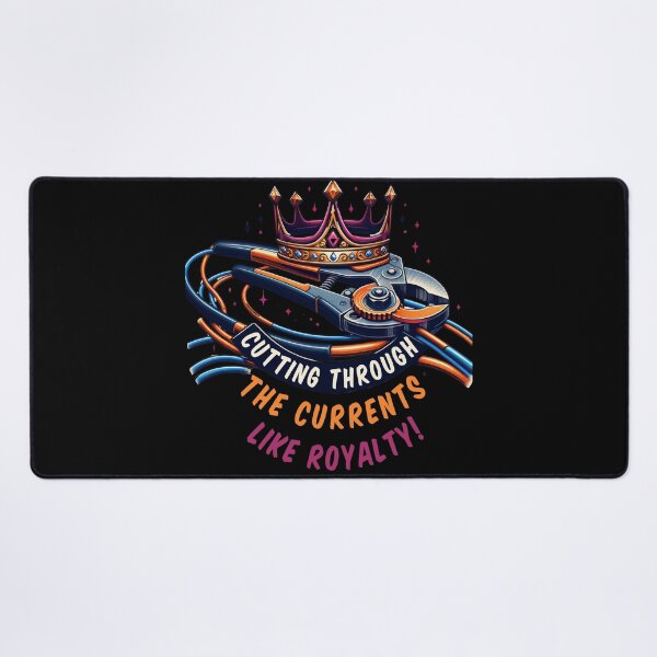 Item preview, Electrician - Cutting Through The Currents Like Royalty! designed and sold by Marcin Kulka.