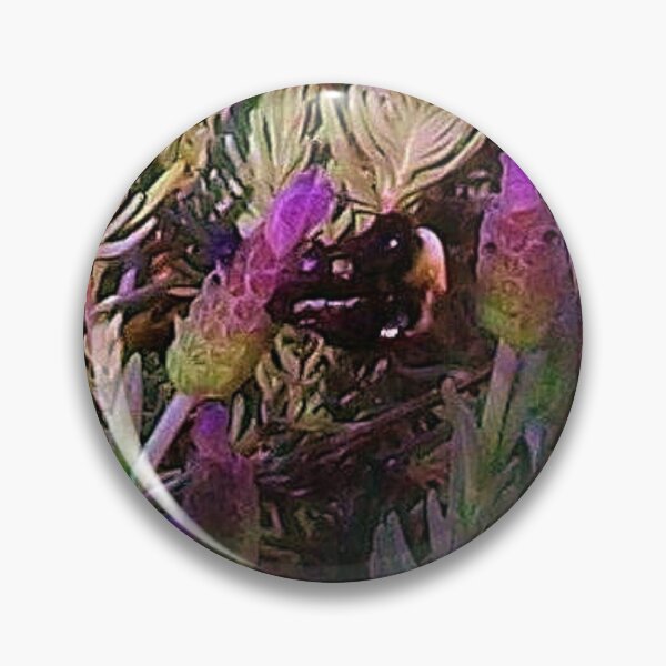Item preview, Bee on lavender designed and sold by DesignsbyAunt.