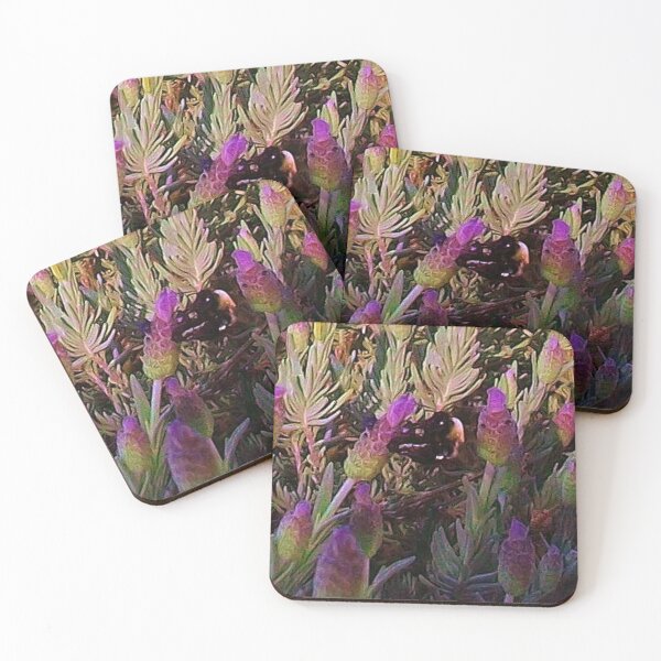 Item preview, Bee on lavender designed and sold by DesignsbyAunt.