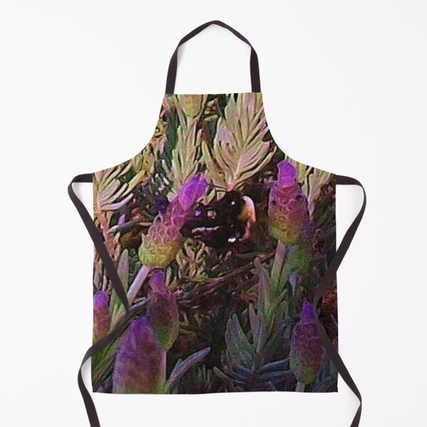 Item preview, Bee on lavender designed and sold by DesignsbyAunt.