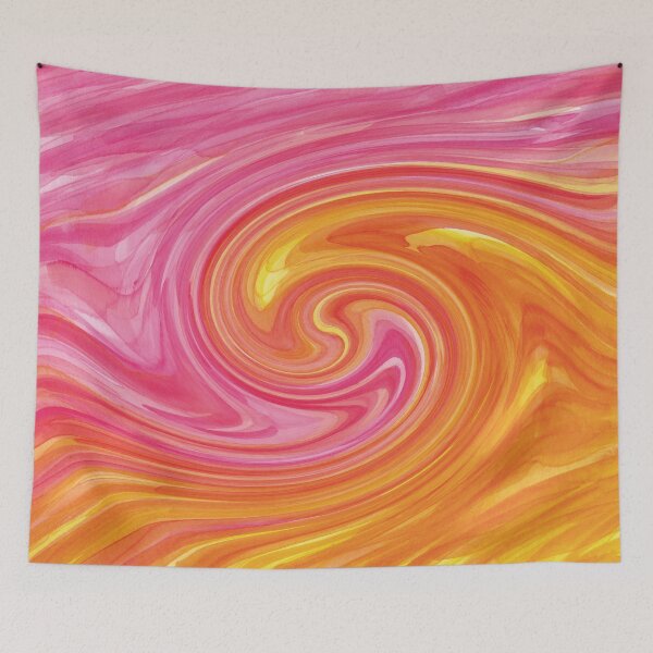 Item preview, Strawberry Orange Swirl designed and sold by Alexandria Levin.