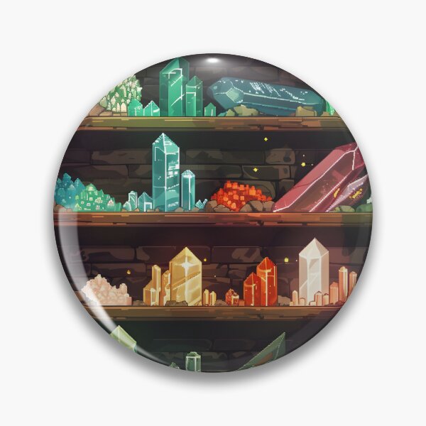 Item preview, Crystal collection PIXEL ART designed and sold by HappyStickBike.