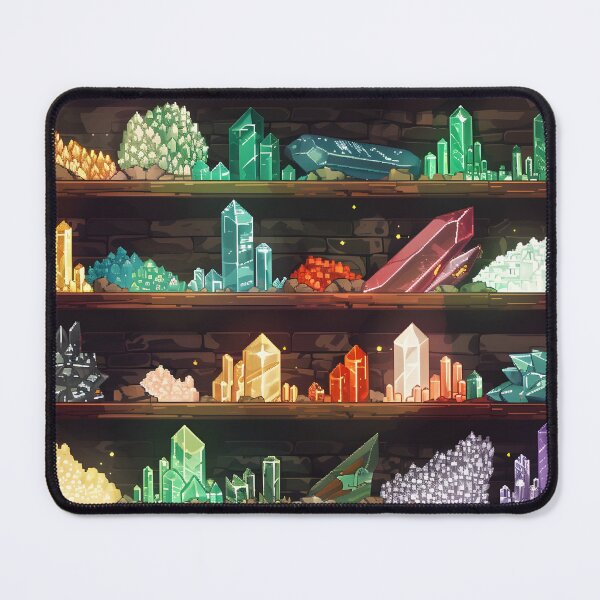 Item preview, Crystal collection PIXEL ART designed and sold by HappyStickBike.