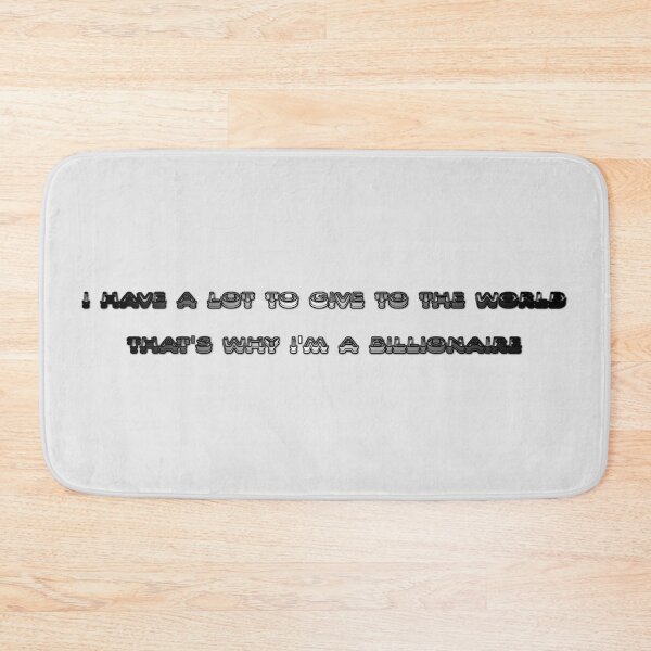 Item preview, I am a Giver, thus Billionaire  designed and sold by Khala.