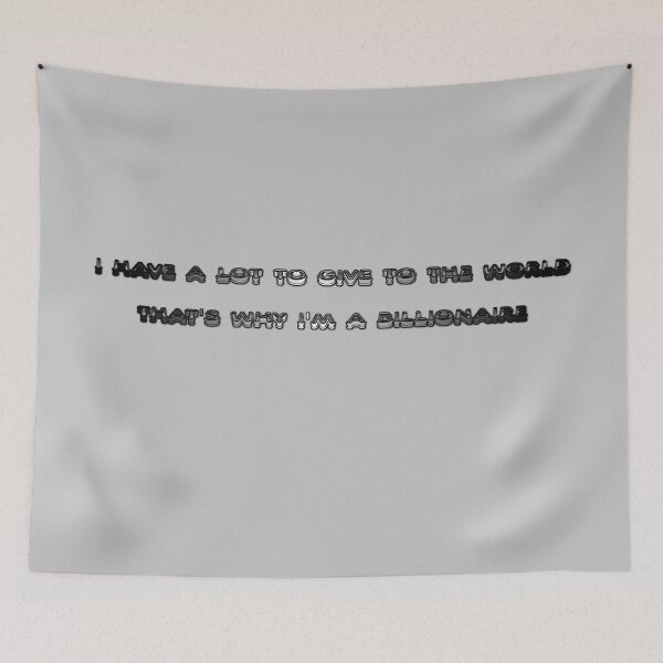 Item preview, I am a Giver, thus Billionaire  designed and sold by Khala.