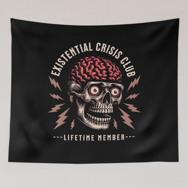 Item preview, Existential crisis club designed and sold by onemoremask.